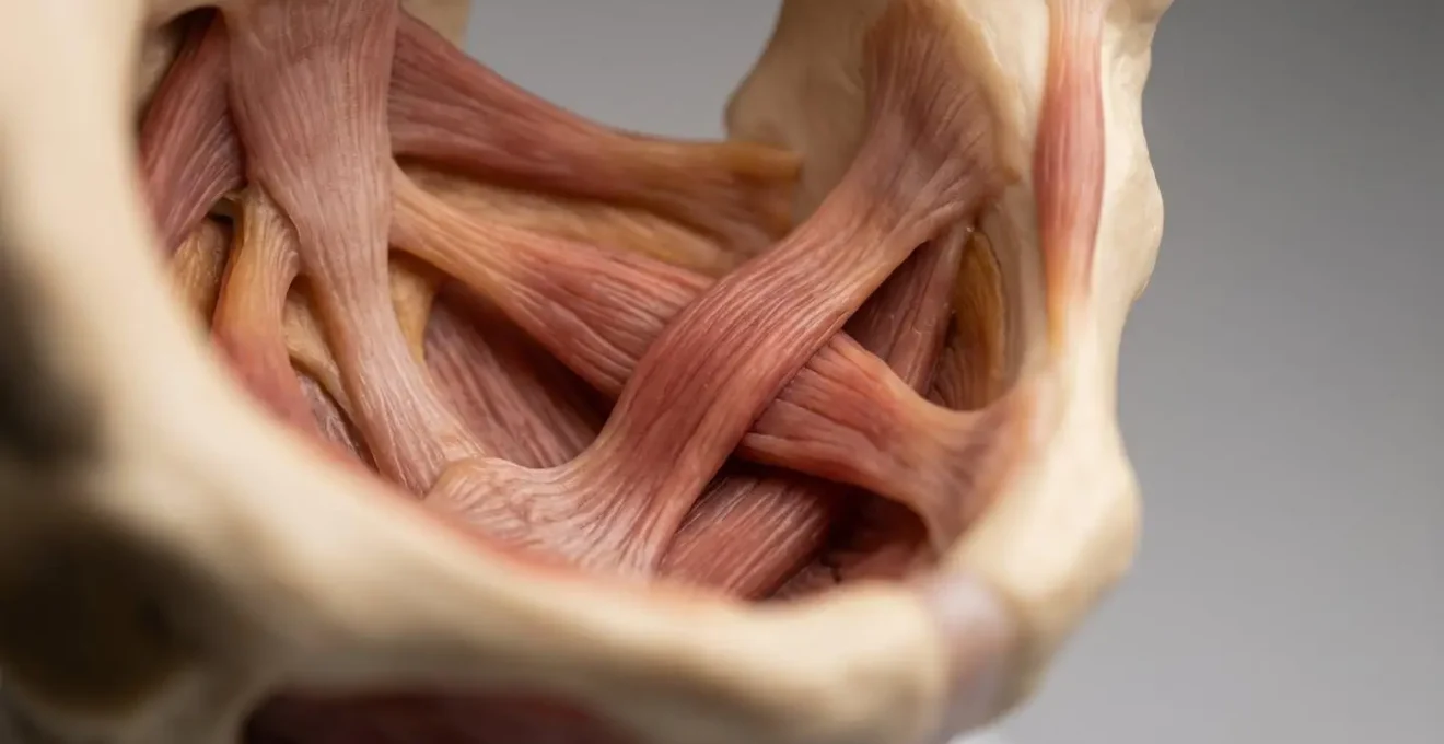 Représentation biomécanique de l'angle ano-rectal en différentes positions assises