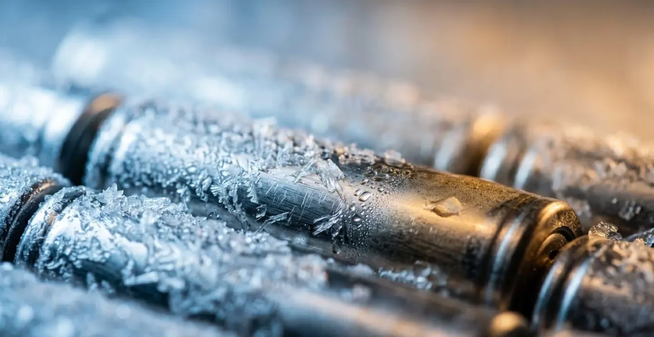 Représentation visuelle de l'impact du froid sur une batterie de scooter électrique