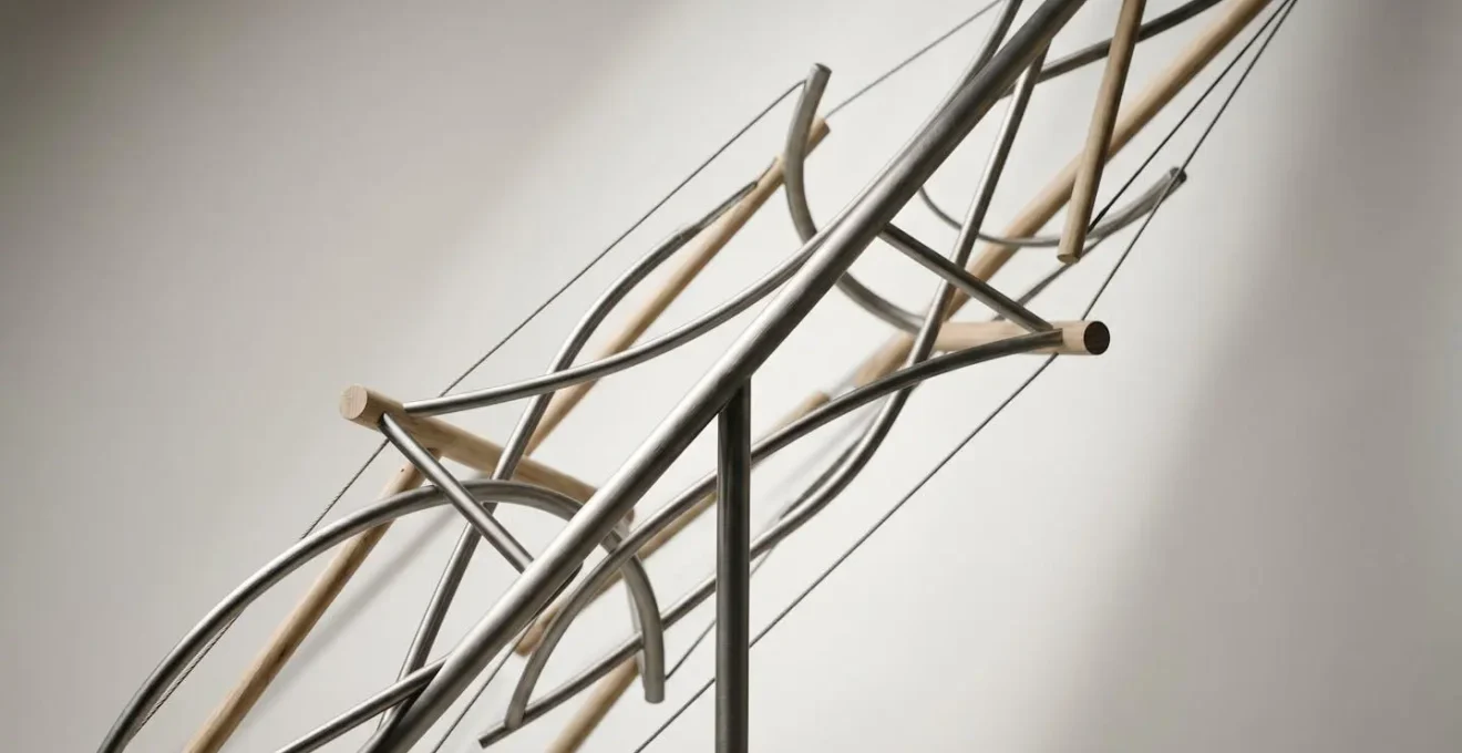Trajectoire biomécanique du mouvement de lever depuis une position assise avec barre d'appui oblique